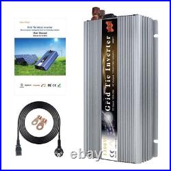 Grid Tie Solar Inverter Input 18V 30V 36VDC Max 1500W Wind Power MPPT 1300W