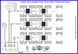 Grid Tie Solar Panel Inverter 2000W 4 MPPT 230VAC 240V 60Hz WIFI Micro Inversor