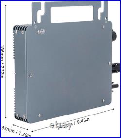 Grid Tie Solar Power Inverter, 550W APP Control Single Phase Solar Grid Tie Micr