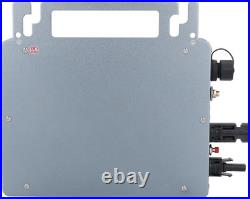 Grid Tie Solar Power Inverter, 550W APP Control Single Phase Solar Grid Tie Micr