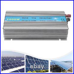 Grid Tie Solar Power Inverter AC 90V-140V Output MPPT Pure Sine Wave 110V 1000W Grid Tie Solar Power Inverter AC 90V-140V Output MPPT Pure Sine Wave 110V 1000W