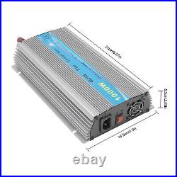 Grid Tie Solar Power Inverter AC 90V-140V Output MPPT Pure Sine Wave 110V 1000W Grid Tie Solar Power Inverter AC 90V-140V Output MPPT Pure Sine Wave 110V 1000W