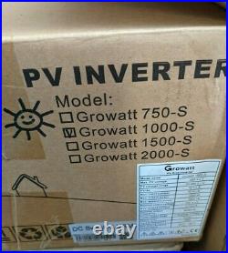 Growatt 1000S Solar PV Grid Inverter 1kW 1000W Opened