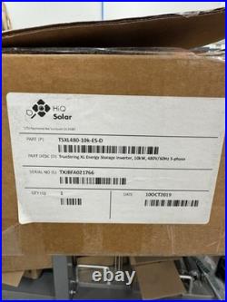 HiQ Solar TSXL480-10k-ES-E Inverter 10kW 480V 3 Phase Grid-Tie Bi-Directional