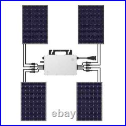 Hoymiles 1500N Solar Micro Inverter 4-in-1 Grid Tie MPPT DC to AC 240V Converter