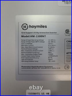 Hoymiles HM-1500NT Grid Support Utility Interactive Inverter- Single Phase- 4in1