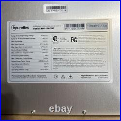 Hoymiles HM1500NT Solar Micro Inverter 4-in-1 Grid Tie 240V