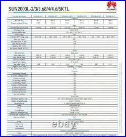Huawei SUN2000-5KTL-USL0 5000w grid tie hybrid inverter, WITH 10 375w optimizers