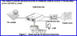 INVERTER HYBRID SOLAR 3000W 48V PV MPPT off gird + on grid tie ENERGY STORAGE