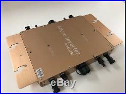IP65 1200W Solar Micro Grid Tie Inverter DC22-50V to AC110V Power Inverter