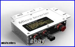 IP65 250W Grid Tie Micro Inverter 22V-50V Pure Sine Wave Output Solar Inverter