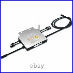 IP65 400W Grid Tie Micro Inverter MPPT Microinvert DC18-50V AC110V Solar Panel