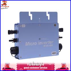 IP65 Waterproof Microinverter 600W Solar Grid Tie Micro Inverter for Solar Panel