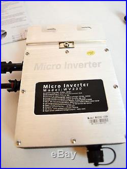 Kay Tereng WV230 Waterproof Wide Voltage Inverters Solar Grid-tie Micro Power