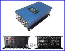 LCD 1000W Solar Grid Tie Inverter Pure Sine Wave DC22-60V AC110 1000G2-LCD