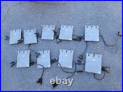 LOT OF 9 Enphase M215-60-2LL-S22-IG 208/240VAC Micro Inverters, Untested, Read