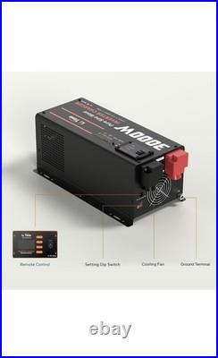Li Time 3000W Pure Sine Wave Inverter Charger Remote UPS 12V Battery