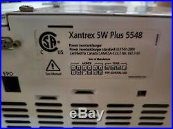 Lot of 2 Xantrex SW Plus 5548 60Hz Inverter/Charger SWPLUS5548