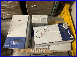 Lot of 7 Used Grid-Tie Solar Electric Inverters (SMA, Fronius)