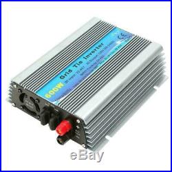 MPPT 600W Grid Tie Inverter Pure Sine Wave DC22-60V Solar Input AC110V Output CE