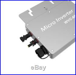 MPPT Grid Tie Micro Inverter 600W DC22-50V to AC120V/230V Waterproof Wireless