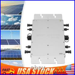 MPPT Grid Tie Smart Solar Micro Inverter 1400W Grid Tie & DC to AC 110V