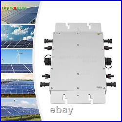 MPPT Grid Tie Smart Solar Micro Inverter 1400W Grid Tie &Off-grid DC to AC 110V