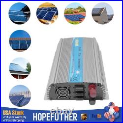 MPPT Grid Tie Solar Inverter 1000W AC 90V-140V Output Pure Sine Wave Inverter