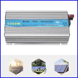 MPPT Grid Tie Solar Inverter 1000W AC 90V-140V Output Pure Sine Wave Inverter