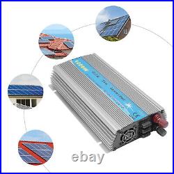 MPPT Grid Tie Solar Inverter 1000W AC 90V-140V Output Pure Sine Wave Inverter