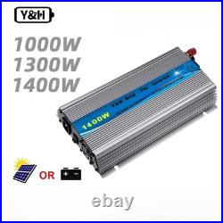 MPPT Grid Tie Solar Inverter 24V/36V DC to 110V AC Pure Sine Wave Converter