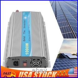 MPPT Grid Tie Solar Inverter AC 90V-140V 1kW Output Pure Sine Wave Inverter NEW