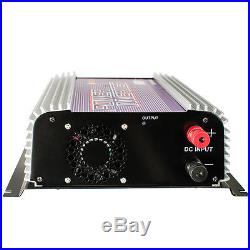 MPPT Solar 1000W watt Grid Tie Inverter 22V-60VDC TO 110V/120VAC+Power Monitor
