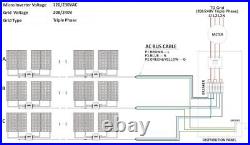 MPPT Solar Grid Tie Micro Inverter Dual 1400W IP65 30V 36V DC 110V 220VAC Kits