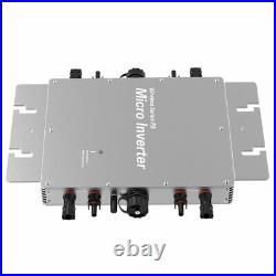 MPPT Solar PV Grid Tie Micro Inverter Lot Monitoring System WiFi Data Terminal