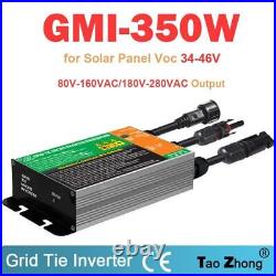 Micro Inverter MPPT DC18V-50V AC110V-230V 50HZ/60HZ Solar Grid Tie PV Waterproof