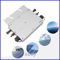 Micro Inverter MPPT Solar Grid Tie Inverter IP65 Waterproof For Solar Panel New
