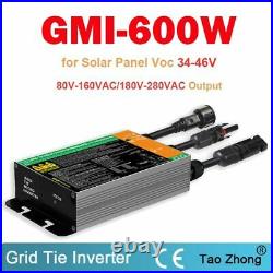 Micro Inverter MPPT Solar PV Grid Tie LED Display Over-Temperature Protection