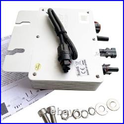 Micro Solar Grid Tie Inverter WIFI App Waterproof 350W DC 22-50V AC 110V 230V