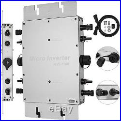 Micro inverter 1200W Mppt grid tie Solar inverter DC 22-50V to AC 110 V or 220V