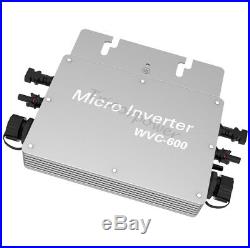 Micro inverter 600W Mppt grid tie Solar inverter DC 22-50V to AC 110 V or 220V