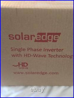 NEW SEALED SolarEdge SE5000H 5000W HD-Wave Solar Inverter 240V Grid Tie