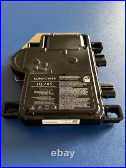 NEW SUNPOWER IQ7XS Microinverter Grid Support Interactive Inverter IQ7XS-96-2-US