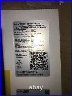 NEW. SolarEdge SE10000H-US000BNI4 Inverter with HD-Wave FREE SHIPPING