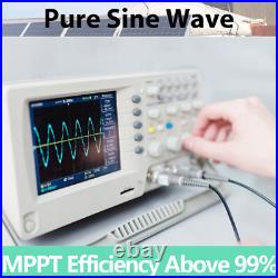 New 1200W Grid Tie Inverter with LCD Solar Panel DC Input 55V-90V