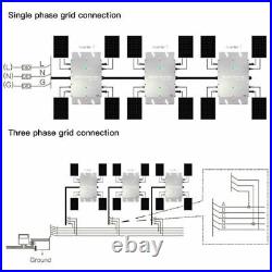 New 1200W Solar Grid Tie Inverter MPPT DC28-50V AC110/120V for 30V 36V Panel