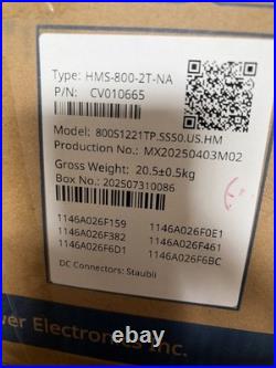 New Case Of 6 Hoymiles HMS-800-2T-NA Microinverter 800W 240VAC Solar Inverter