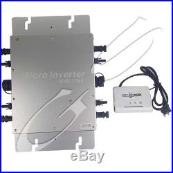 Solar Photovoltaic Inverter Modem 600W/1200W Grid Tie Microinverter Collecter 