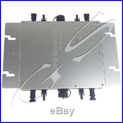 New Mppt 600W 1200W Solar 110V/220V Grid Tie Micro Inverter+Data Collector Modem