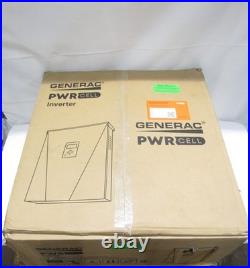New OPEN BOX Generac 7.6 KW 1Ø PWRCELL INVERTER XVT076A03 with CTs